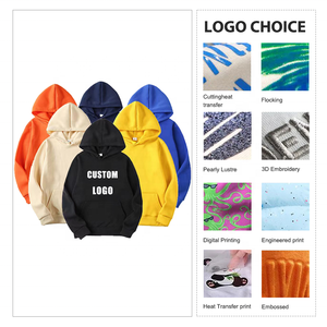 Sudaderas con Capucha Personalizadas para Hombre, de Poliéster/Algodón Grueso, con Logotipo Bordado, Estilo Pullover, para Primavera, Diseño Digital de Alta Calidad - Product Image 3