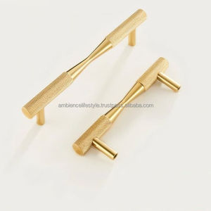 Tirador metálico de alta resistencia, adecuado para muebles comerciales y residenciales, armarios, cajones y puertas, que garantiza un soporte de agarre fuerte. - Product Image 2