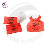 Rollo de Bolsas para Residuos Médicos de HDPE con Cierre de Seguridad, Certificación ISO, para Desechos Infecciosos y Biopeligrosos, Impresión en Huecograbado, para Hospitales, Nueva Era