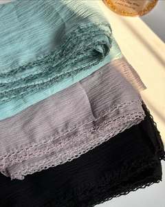 Luxury Woven <b>Scarf</b> Fabric Cotton Polyester Viscose Blend Designer Neckwear Textile Private Label OEM ODM Custom Manufacturer Sup - Product Image 6
