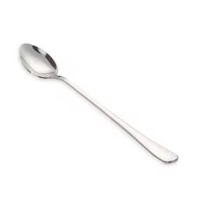 Stylish Look Metal Tea <b>Spoon</b> Stainless Steel Coffee <b>Spoon</b> Sugar Stirring <b>Spoon</b> Dessert Cutlery Dining <b>Table</b> Use - Product Image 3