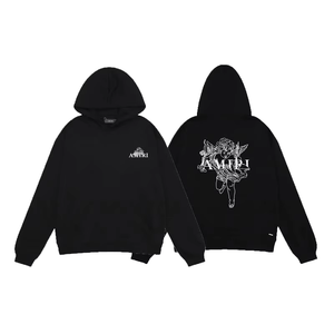 Sweat à capuche pour homme en coton 100% personnalisé en usine, style vintage imprimé pour l'hiver, impression en relief de haute qualité - Product Image 5