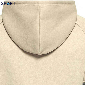 Pull à Capuche Ample en Coton Respirant pour Homme Grande Taille, Couleur Unie, Doublure Hiver, Vente en Gros - Product Image 5