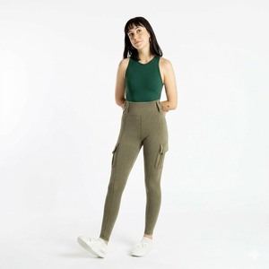Cotton/Bamboo Fiber Women Yoga <b>Leggings</b> Casual High Waist Customized Design Breathable Pant Style high street flop <b>Pockets</b> - Product Image 1