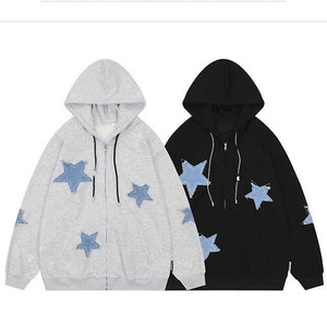 เสื้อสเวตเชิ้ตมีฮู้ดแบบสวมใส่สบาย ดีไซน์ตัดกัน แขนยาว มีกระเป๋าหน้า เสื้อคลุมลำลอง - Product Image 1