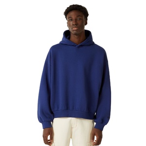 OEM sudaderas con capucha para hombre al por mayor 100% algodón grueso pesado pulóver logotipo personalizado gota hombro personalizado sudaderas con capucha para hombres - Product Image 6