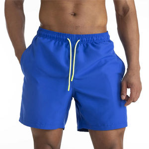 Shorts d'été classiques pour hommes, coupe ajustée, solides, légers, écologiques, séchage rapide, décontractés, pour le style urbain et la plage - Product Image 1