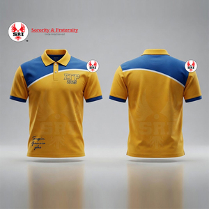 Tecnología Antimicrobiana Sigma Gamma Rho para Control de Olores en Camisetas |   Uniforme Resistente a las Manchas y Fácil de Cuidar para Camisa 100% Algodón - Product Image 3