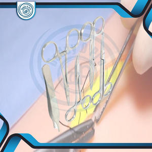 ชุดฝึกหัดเย็บแผลแบบแมนนวล Daddy D Pro 5 ชิ้น ชุดเครื่องมือผ่าตัด ประกอบด้วย ที่จับเข็ม คีม คีมตัด เครื่องมือห้ามเลือด สำหรับนักศึกษาแพทย์ - Product Image 5