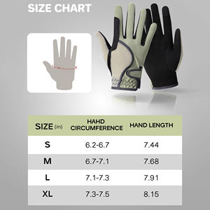 Guantes de Equitación Profesionales de Dedo Completo, Cómodos, Resistentes al Desgaste, Diseño Moderno, Transpirables y Antideslizantes - Product Image 6