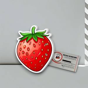 Placas de Extensión de Pestañas Personalizables con Forma de Corazón de Diamante Magnético Acrílico, Ecológicas, con Diseño de Fresa, Marca Privada - Product Image 2