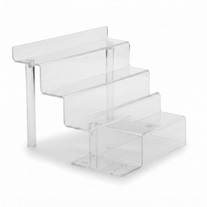 Retail Acrylic Product Showcase Stand Clear Counter <b>Display</b> Holder Acrylic Merchandising Rack - Product Image 2