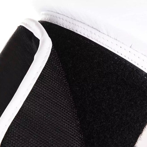 Factory Direct Custom Logo PU Leather Boxing <b>Gloves</b> <b>Moisture</b> Wicking Hook Loop Closure Kick Boxing Training Sparring <b>Gloves</b> - Product Image 3