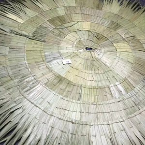 Vietnam Vintage Palm Leaf Thatch Umbrella beach use for 3-4 People 1.6m-2.6m Hawaii Beach Bar Resort Wedding summer outdoor - Product Image 6