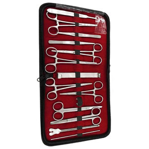 Juego de Instrumentos de Cirugía Menor, Kit de Instrumentos Quirúrgicos Generales Profesionales con Instrumentos Médicos de Acero Inoxidable Reutilizables - Product Image 4