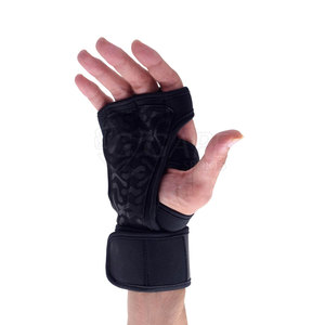 Unique Design Export Quality Cross Fit Neoprene <b>Gloves</b> Made Pakistan Adjustable Wrist Gym Fitness Weightlifting Gear Sports - Product Image 3