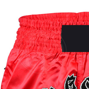 Shorts de kick-boxing en polyester satiné pour adultes, shorts de kick-boxing grande taille, shorts de kick-boxing couleur unie - Product Image 3