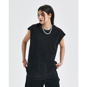 Camiseta sin mangas holgada para hombre, ropa de gimnasio, de alta calidad, de secado rápido, para hombre. - Product Image 2