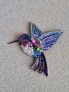 Elegante Broche Bordado a Mano para Blazers, Chales, Bolsos y Sombreros - Product Image 2