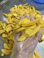 Gefreeze-droogde mango, gemaakt van natuurlijke mangoschijfjes voor snackmixen en dessertdecoratie, lange houdbaarheid door 99 Gold Data