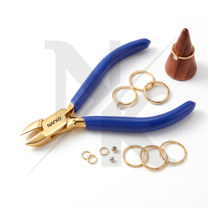 Pince coupante latérale industrielle haute performance pour bijoux et artisanat, 120 mm, en acier inoxydable, pour fils souples - Product Image 4
