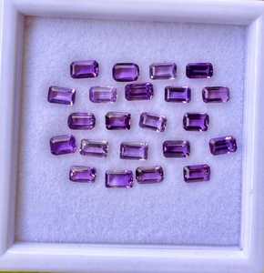 Natural Amethyst Cut Loose Gemstones Purple Amethyst Faceted Stones for Jewelry Making Rings Earrings All Sizes Available - Product Image 1