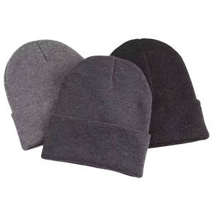 Winter Double Layer Winter Beanie for Men and Women Cold Weather Thermal Fleece Lined <b>Knit</b> Hat Warm Cuffed <b>Stocking</b> Cap - Product Image 2