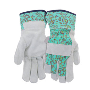 Guantes de trabajo con agarre protector y paneles reforzados en los pulgares y los dedos, guantes de construcción flexibles - Product Image 1