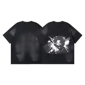 เสื้อยืดแฟชั่นแบรนด์ดีไซเนอร์ขายส่งสำหรับผู้ชาย สไตล์ใหม่ ทันสมัย ทรงหลวม พิมพ์ลาย ผ้าฝ้าย เสื้อยืดลำลองแนวสปอร์ตสำหรับผู้ชาย - Product Image 3