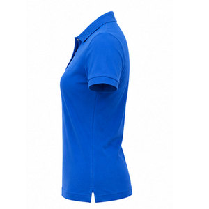 Polo pour femme personnalisé à emballage sur mesure, séchage rapide, finition texturée lisse, tissu léger, structure tricotée, matériau T-shirt - Product Image 1