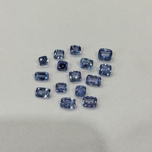 Saphir bleu naturel non chauffé, taille coussin, 1-2 carats, pierre précieuse en vrac, saphirs du Sri Lanka, non traités, qualité bijoux, vente en gros - Product Image 3