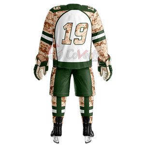 Nouvelle tenue de hockey sur glace respirante et facile à porter, vêtements de sport, uniforme de hockey sur glace à vendre - Product Image 3
