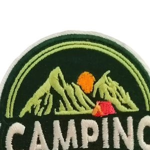 Best Selling Low MOQ Handmade Canvas Fabric Embroidery <b>Patch</b> for Hats-Customized High Quality <b>Sew</b>-<b>On</b> Embroidered <b>Patches</b> Custom - Product Image 5