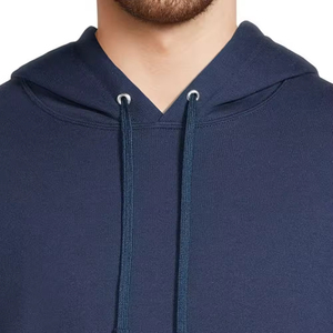 Sudadera con capucha oversize con cremallera para hombre, forro polar, hombros caídos, estampado personalizado, peso pesado, 100% algodón, color liso - Product Image 6