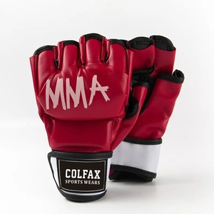 ถุงมือ MMA หนังแท้คุณภาพพรีเมียม สวมใส่สบาย แบบครึ่งนิ้ว สำหรับมืออาชีพ ฝึกซ้อมคิกบ็อกซิ่ง และศิลปะการต่อสู้แบบผสมผสาน - Product Image 6