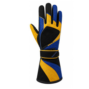 Gants de course automobile professionnels pour l'hiver - Conception imperméable à doigts complets pour les activités sur circuit avec performance antidérapante - Product Image 1