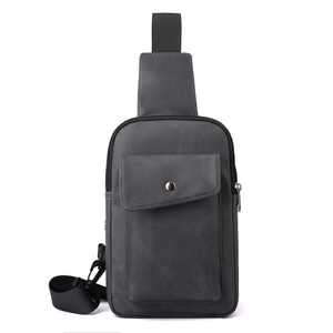 Lightweight Chest Bag With Adjustable <b>Shoulder</b> <b>Strap</b> Multiple Storage Pockets Secure Zipper Closure For Daily Carry Walking - Product Image 2