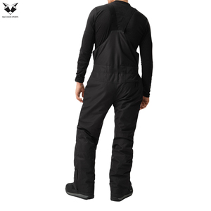 For Wholesale Rate Good Selling Unique Design Black Solid Color Newest Style OEM ODM Service Bib Waterproof Outdoor Ski <b>Overalls</b> - Product Image 4
