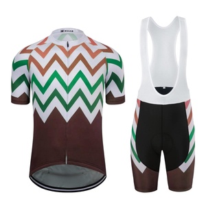 Ensemble de maillot de cyclisme pour homme personnalisé, réversible, léger, impression par sublimation, respirant, coupe-vent, séchage rapide, antibactérien - Product Image 1