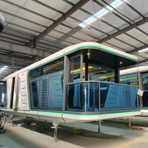 Praktische Mobiele Ruimtetoerisme Container Commerciële Ruimte Luchtschip Pod Handige Schilderachtige Strandvilla Met Activiteitenruimte - Product Image 4