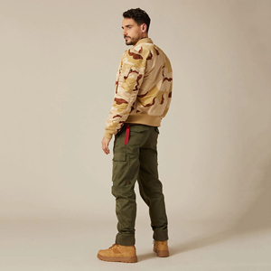 Latest Style Lightweight Canvas Stand Front Streetwear Bomber <b>Jacket</b> Windproof Waterproof Winter Fashion OEM Service for Men - Product Image 6