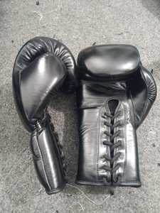 Gants de boxe Fly Super Lace en cuir, à lacets, pour adultes, unisexes, personnalisables, pour l'entraînement et le sparring - Product Image 6