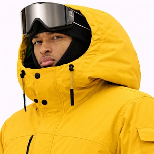 Outdoor Unisex Snowboard <b>Jacket</b> Ski <b>Winter</b> Coat Breathable <b>Waterproof</b> Padded Hooded Warm Heated Eco-friendly Resort Adventure - Product Image 4