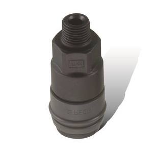 APLUS Coupleur d'air mâle à dégagement rapide GYP-AM30SMP, matériau plastique PA66, filetage mâle 3/8 ". - Product Image 1