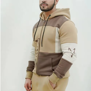 New Arrival Men Summer Tracksuit Fashion 2 Piece <b>Set</b> Breathable Cotton Causal T-Shirt Printed Tracksuit Outfit With Custom Logo - Product Image 3