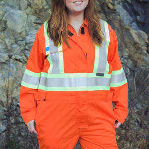 Combinaisons de travail utilitaires pour femmes avec options de logo, design pratique avec fermeture éclair intégrale et taille ajustable, modèle 2026 - Product Image 5