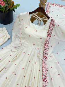 Magnifique robe Anarkali Salwar Kameez traditionnelle pakistanaise pour femmes, tenue ethnique, prix de gros pour femmes, Pishwas Anarka - Product Image 4