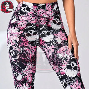 Leggings Deportivos para Mujer, Diseño Floral Impreso en 3D, Alta Elasticidad y Compresión, Precio al por Mayor, Nueva Tendencia - Product Image 6