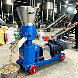 Moulin à granulés d'aliments pour petits animaux 60-150 kg/h pour la transformation des aliments pour volailles et bétail à la ferme - Product Image 5