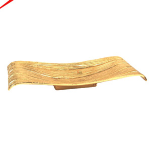 Superiors Quality Metal Tray With 2 Round Handles Excellent Design for Table Centerpiece Serving Tray - Product Image 4